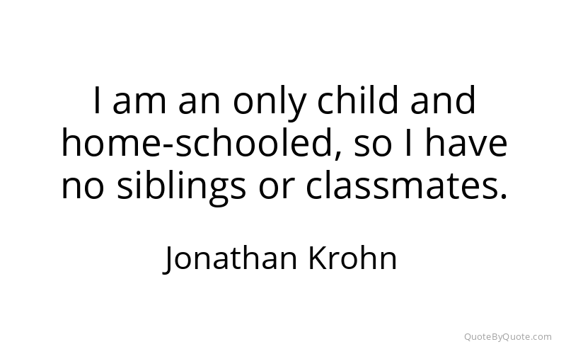 Preview image for this quote by Jonathan Krohn