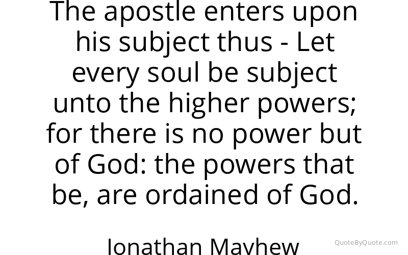 Preview image for this quote by Jonathan Mayhew