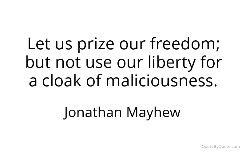 Preview image for this quote by Jonathan Mayhew