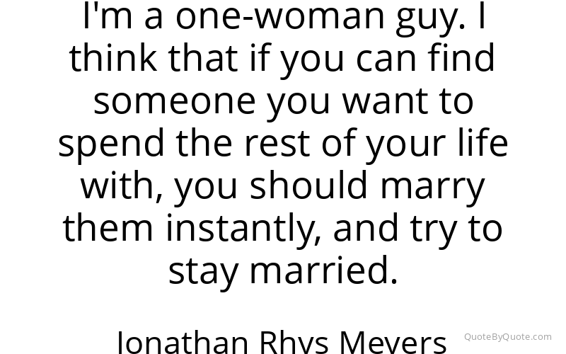 Preview image for this quote by Jonathan Rhys Meyers