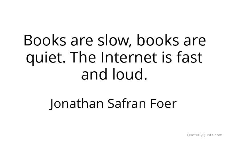 Preview image for this quote by Jonathan Safran Foer