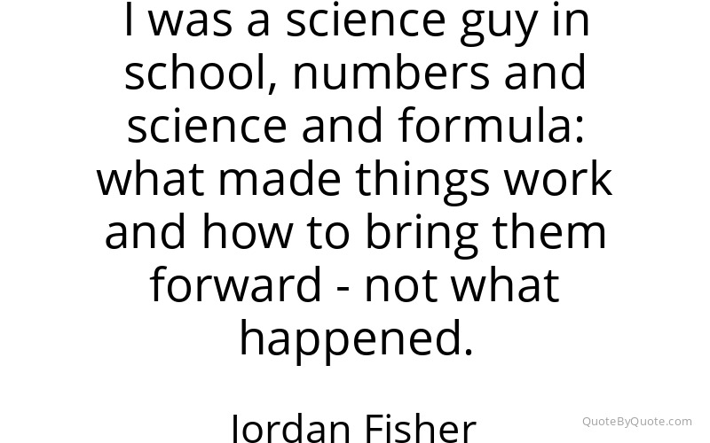 Preview image for this quote by Jordan Fisher