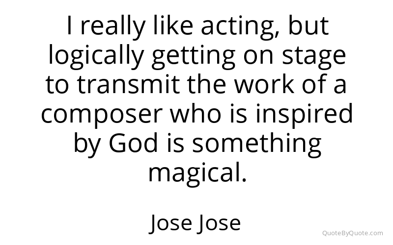 Preview image for this quote by Jose Jose