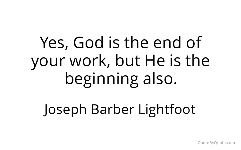 Preview image for this quote by Joseph Barber Lightfoot
