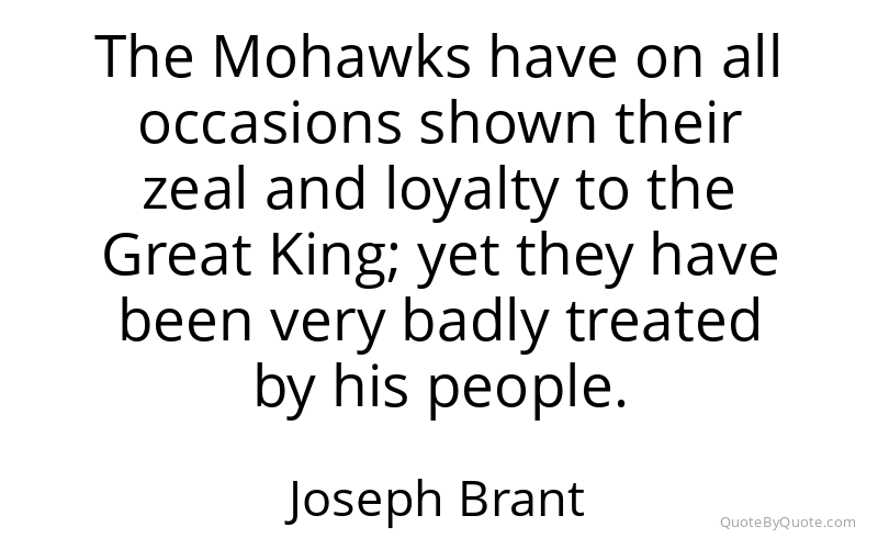 Preview image for this quote by Joseph Brant