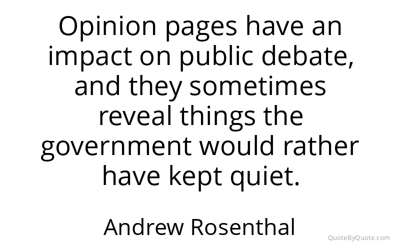 Preview image for this quote by Andrew Rosenthal