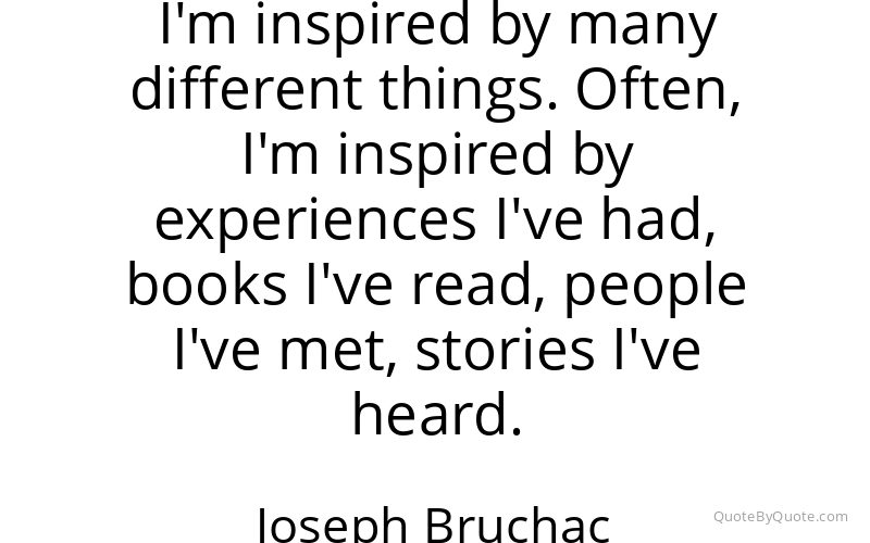Preview image for this quote by Joseph Bruchac