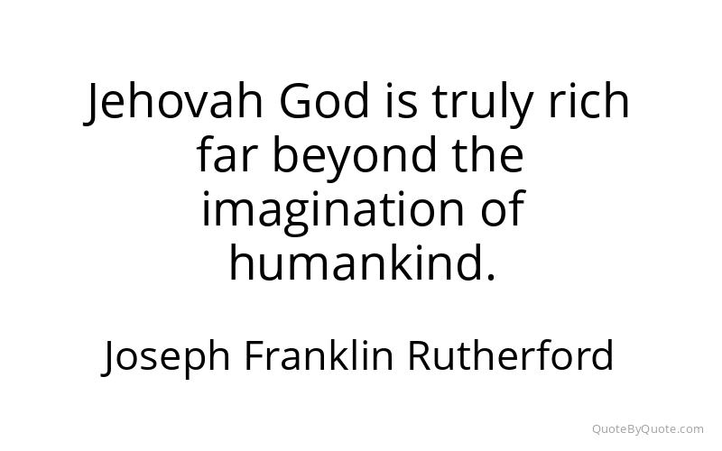 Preview image for this quote by Joseph Franklin Rutherford