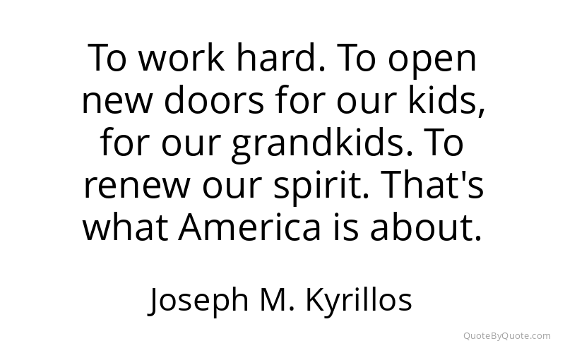 Preview image for this quote by Joseph M. Kyrillos