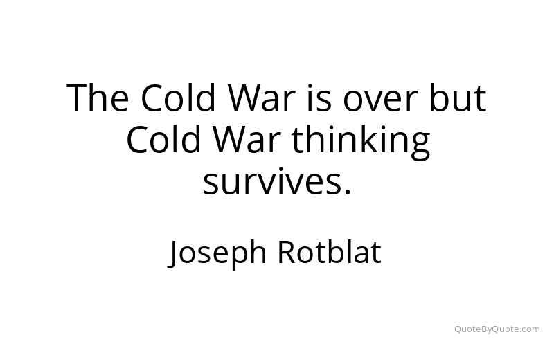 Preview image for this quote by Joseph Rotblat