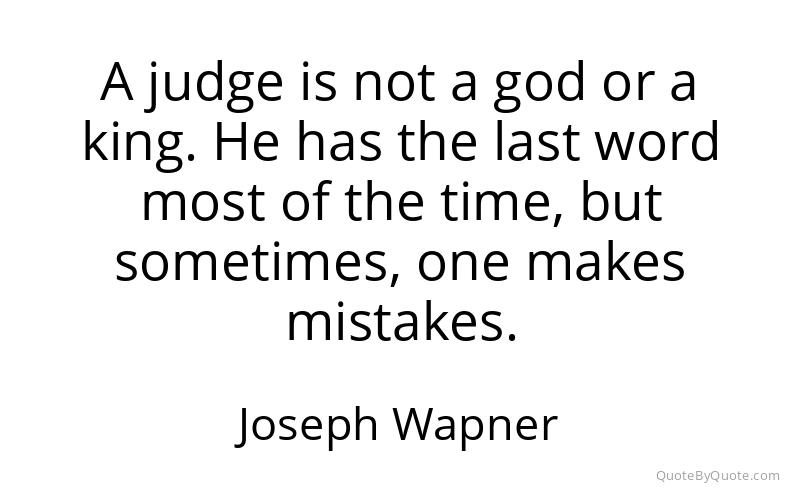 Preview image for this quote by Joseph Wapner