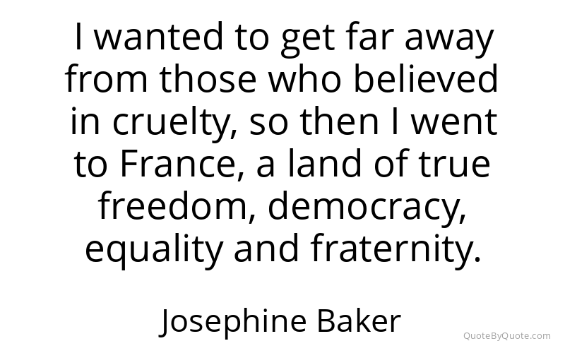 Preview image for this quote by Josephine Baker