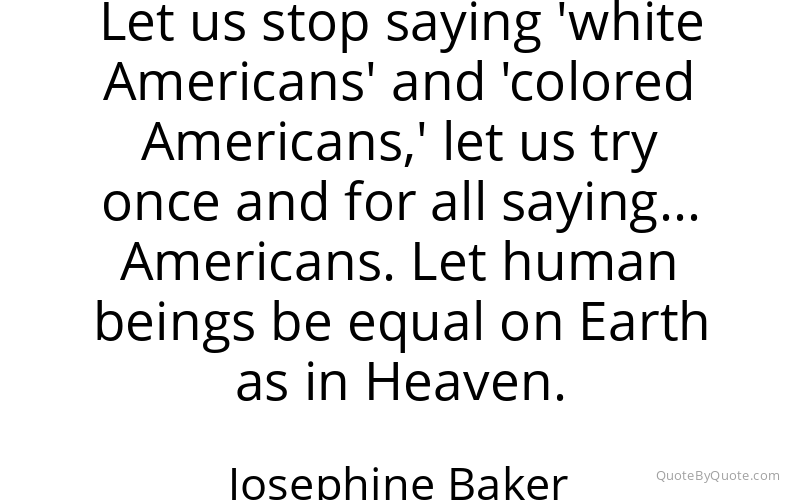 Preview image for this quote by Josephine Baker