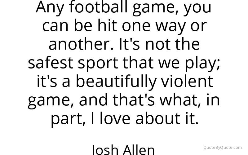 Preview image for this quote by Josh Allen