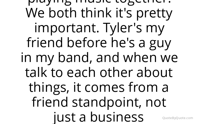 Preview image for this quote by Josh Dun
