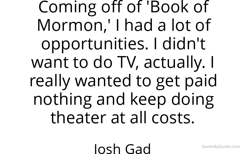 Preview image for this quote by Josh Gad