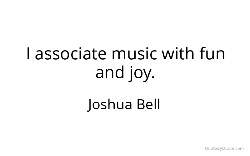 Preview image for this quote by Joshua Bell