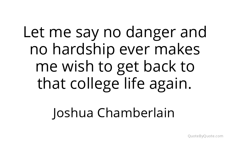Preview image for this quote by Joshua Chamberlain