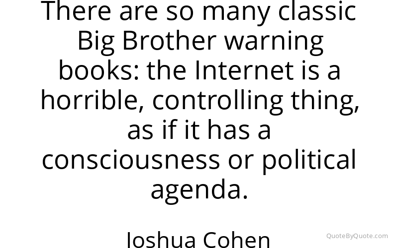 Preview image for this quote by Joshua Cohen