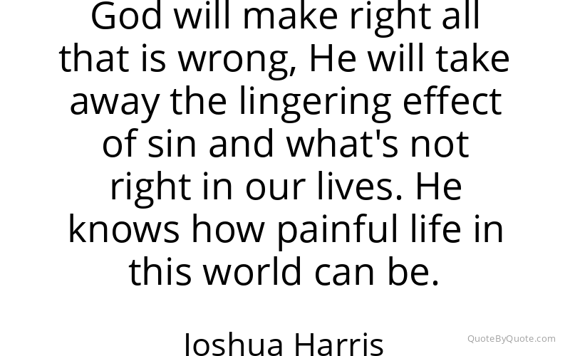Preview image for this quote by Joshua Harris