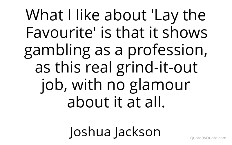 Preview image for this quote by Joshua Jackson