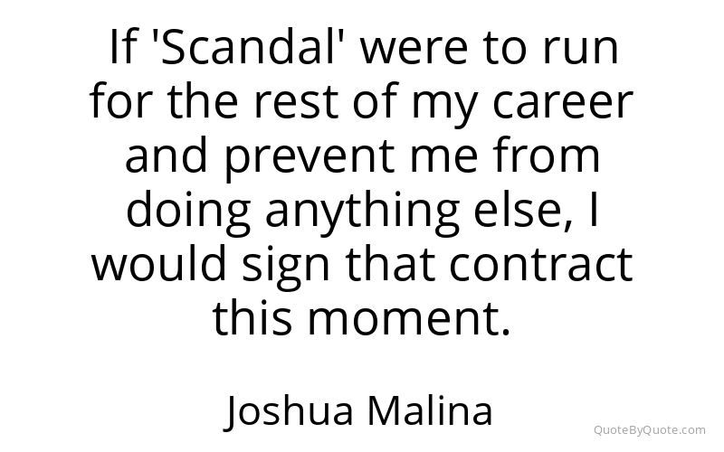 Preview image for this quote by Joshua Malina