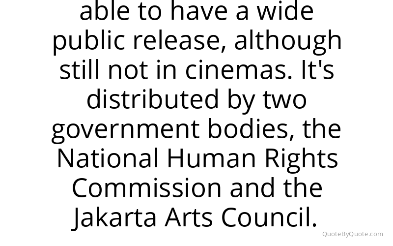 Preview image for this quote by Joshua Oppenheimer