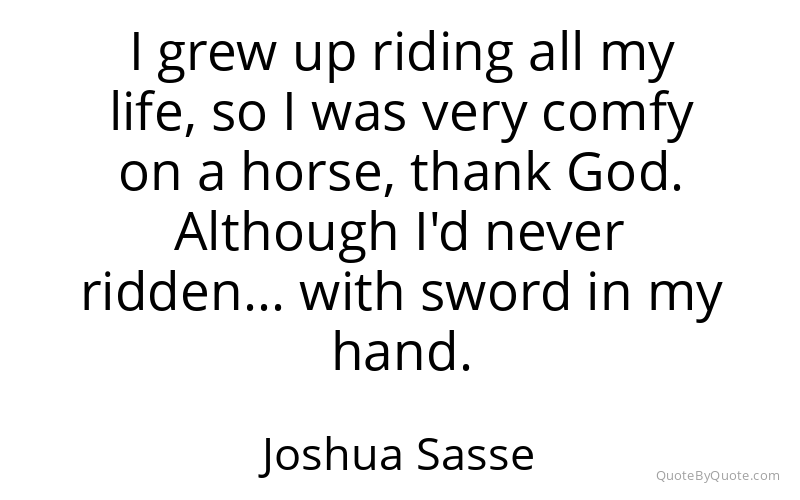 Preview image for this quote by Joshua Sasse