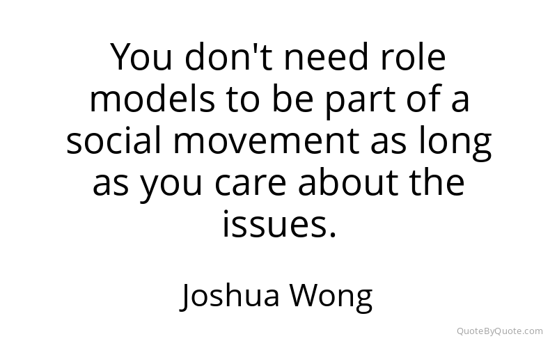 Preview image for this quote by Joshua Wong