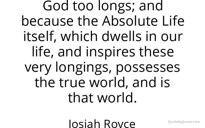 Preview image for this quote by Josiah Royce
