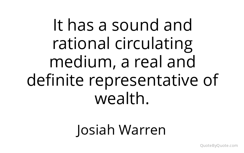 Preview image for this quote by Josiah Warren
