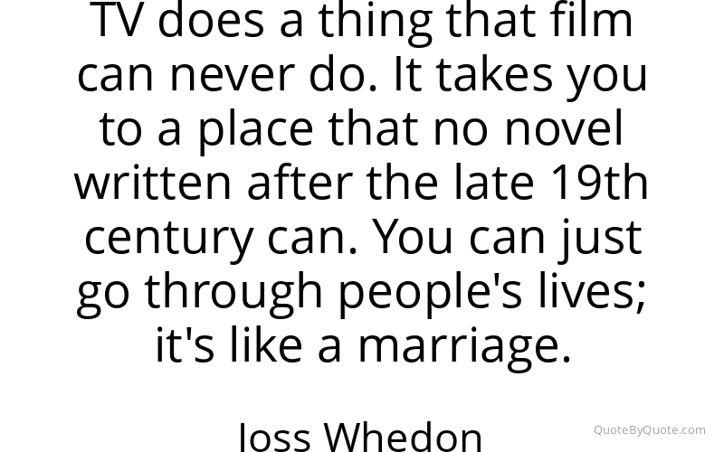 Preview image for this quote by Joss Whedon