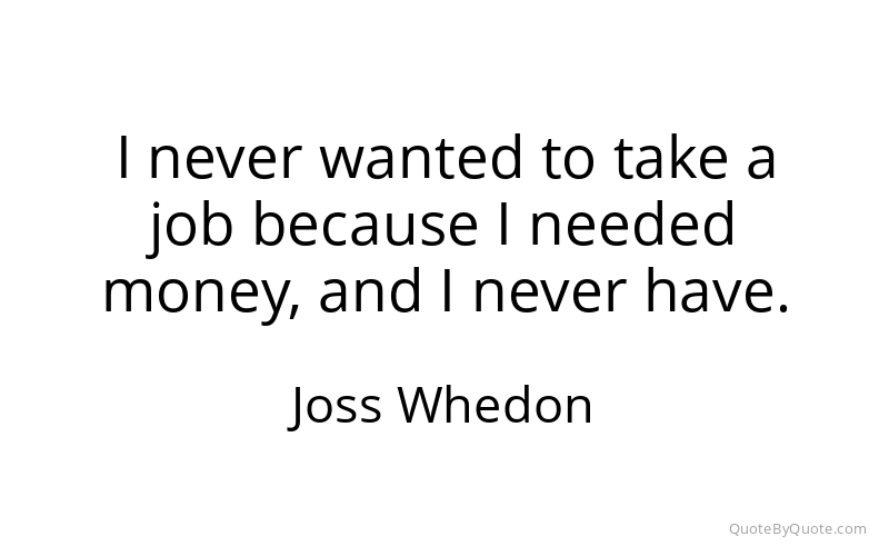 Preview image for this quote by Joss Whedon