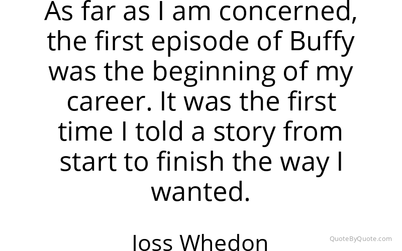 Preview image for this quote by Joss Whedon