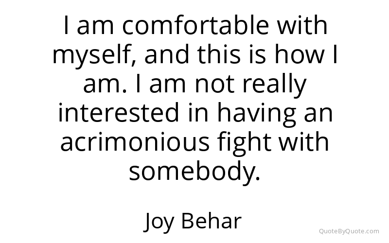 Preview image for this quote by Joy Behar
