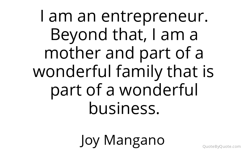 Preview image for this quote by Joy Mangano