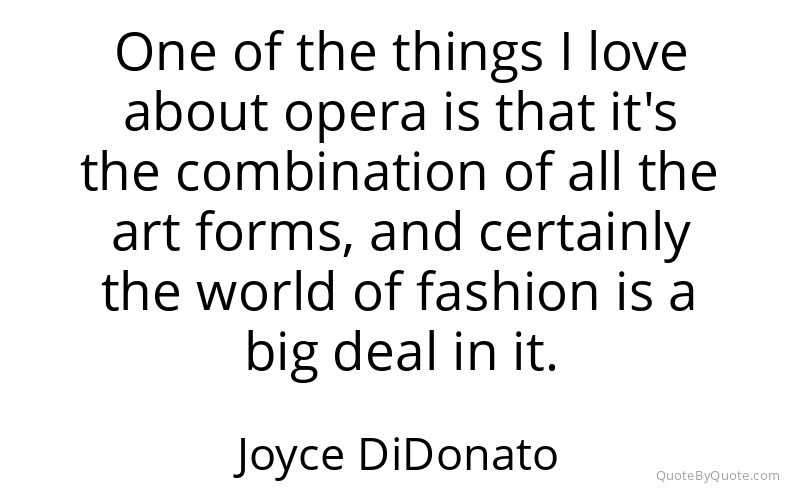 Preview image for this quote by Joyce DiDonato