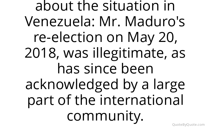 Preview image for this quote by Juan Guaido