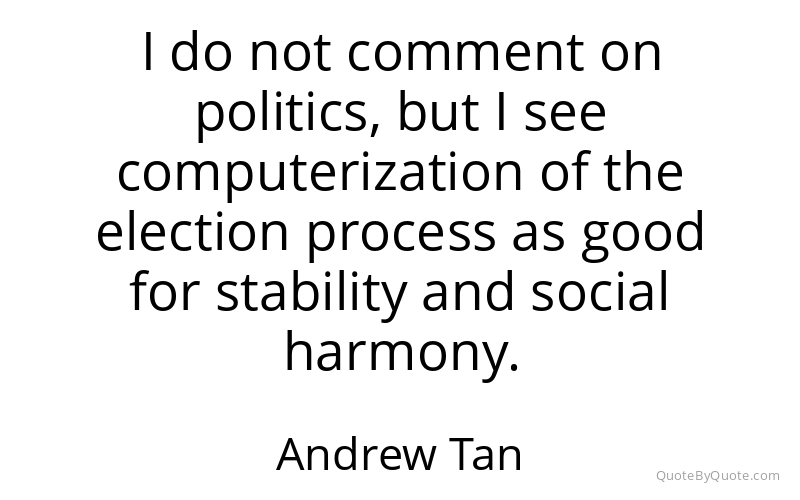 Preview image for this quote by Andrew Tan