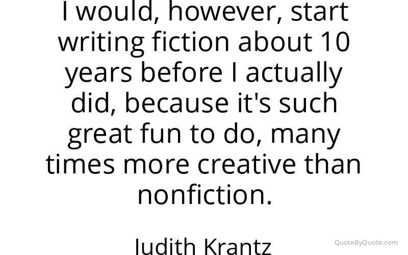 Preview image for this quote by Judith Krantz