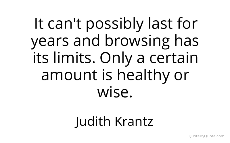 Preview image for this quote by Judith Krantz