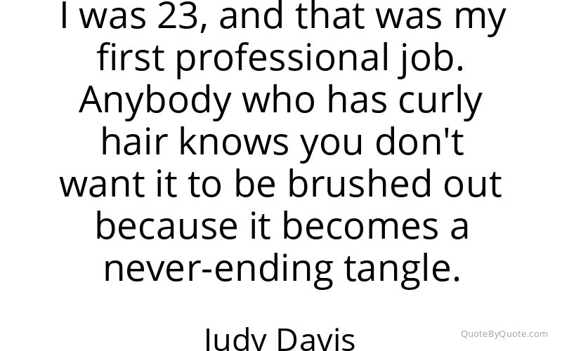 Preview image for this quote by Judy Davis
