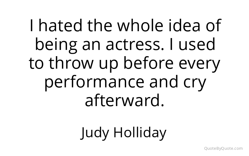 Preview image for this quote by Judy Holliday
