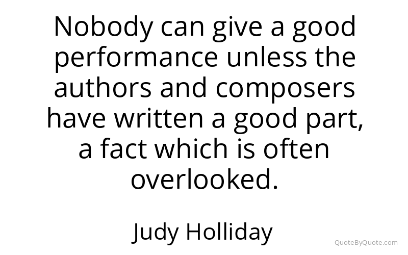 Preview image for this quote by Judy Holliday