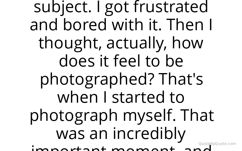 Preview image for this quote by Juergen Teller