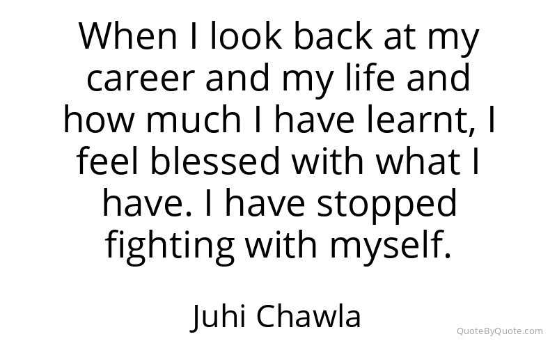 Preview image for this quote by Juhi Chawla