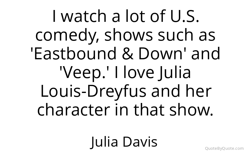 Preview image for this quote by Julia Davis
