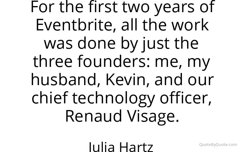 Preview image for this quote by Julia Hartz