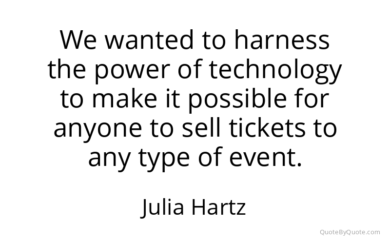 Preview image for this quote by Julia Hartz