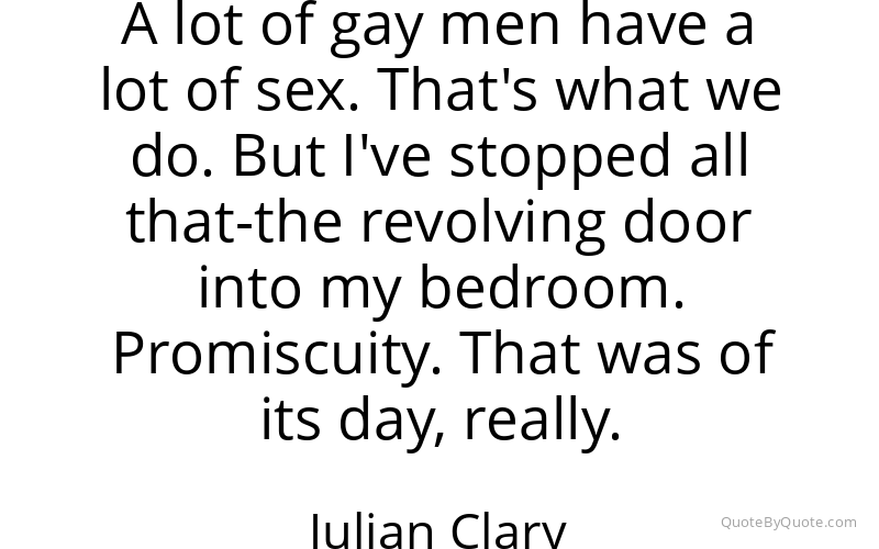 Preview image for this quote by Julian Clary